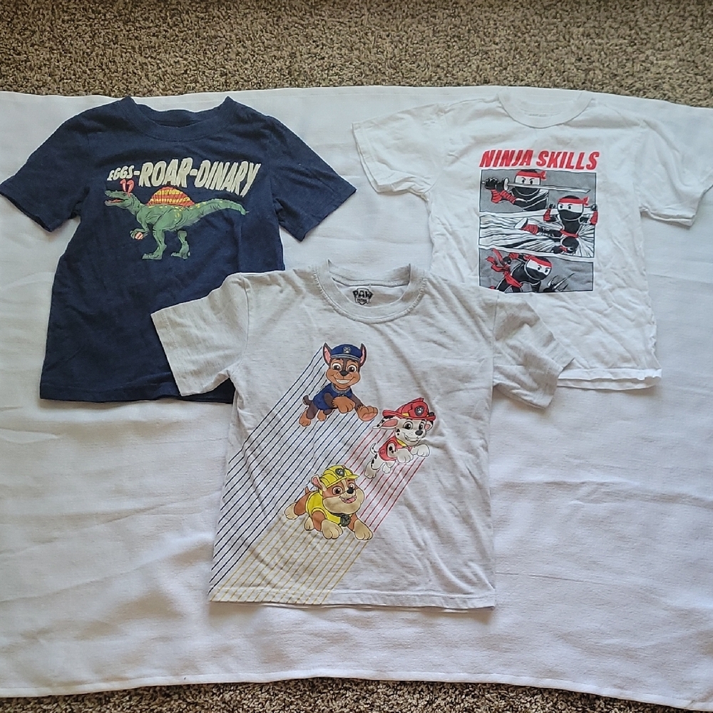 Kids Graphic T-Shirts - Set of 3